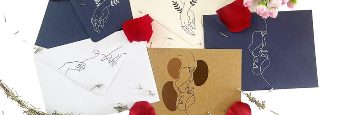 Valentine's day envelopes