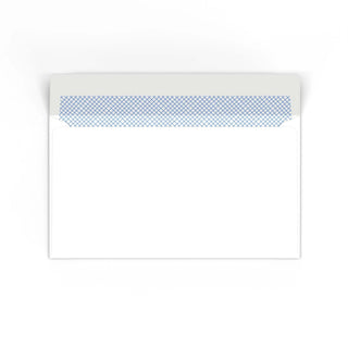 89x152 mm Witte Envelop