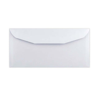 114x235 mm Witte Envelop