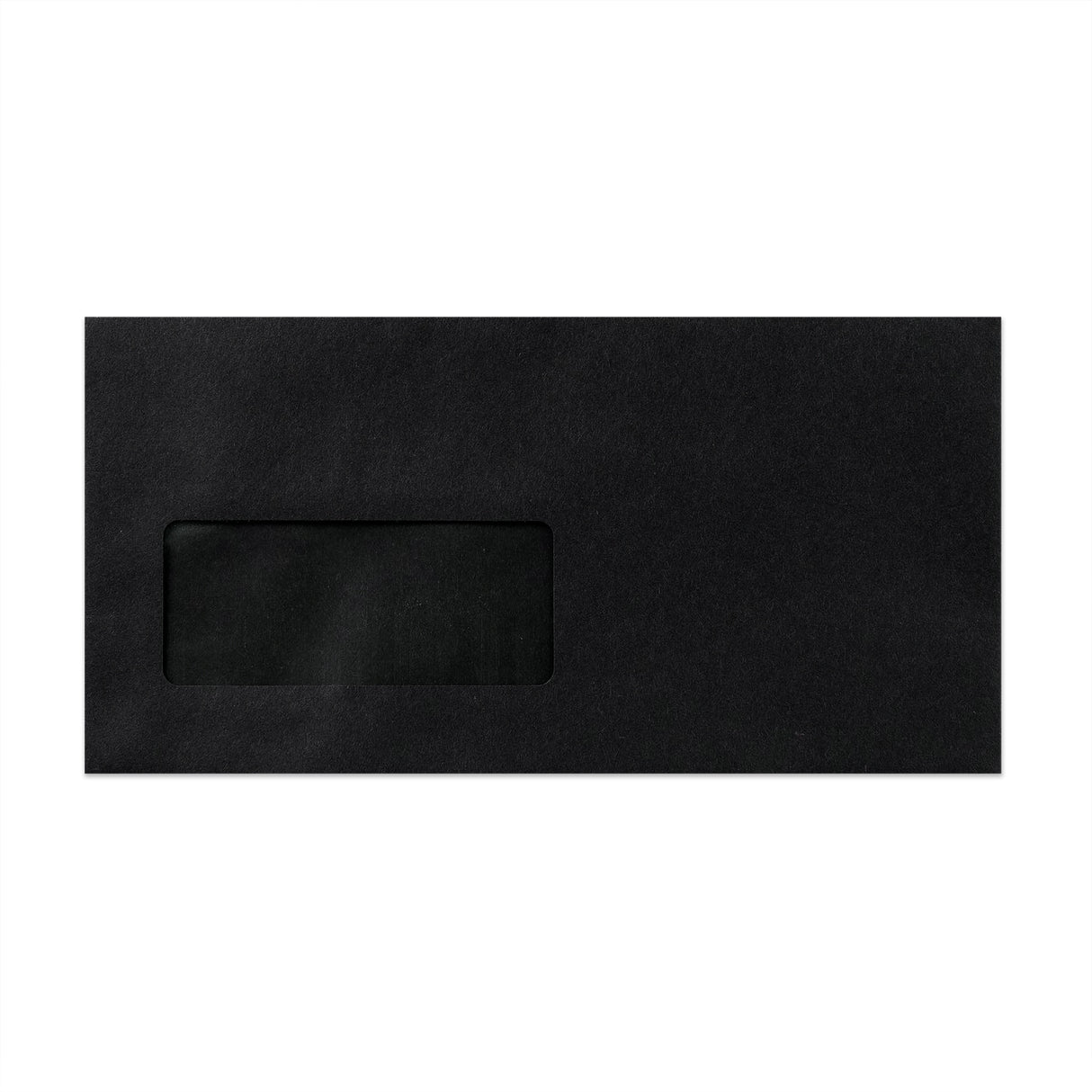 110x220 mm (DL) Zwarte Envelop