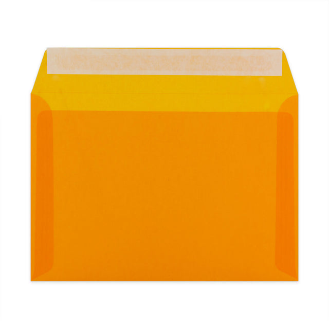 Translucent Envelopes Orange 162 x 229 mm (C5)