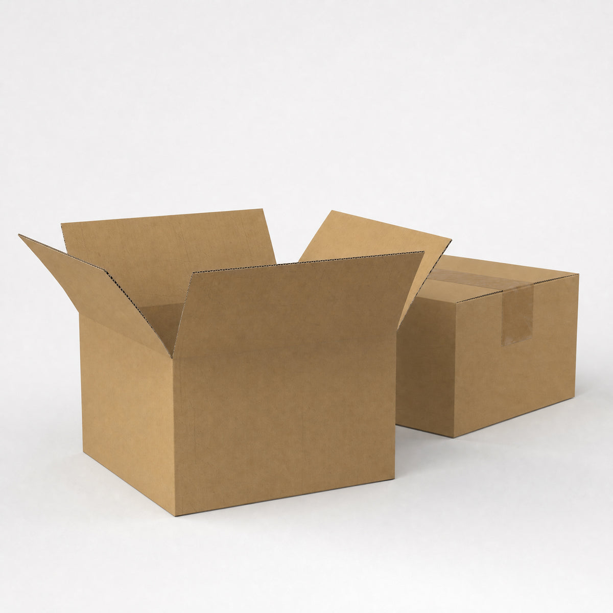 Kartonnen verzenddoos met flappen 230x120x105 mm