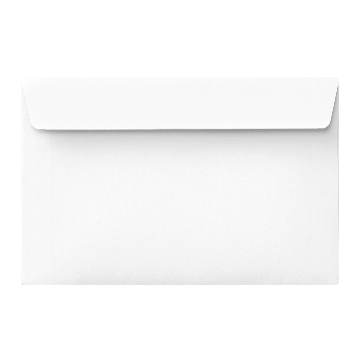 127x190 mm Witte Envelop