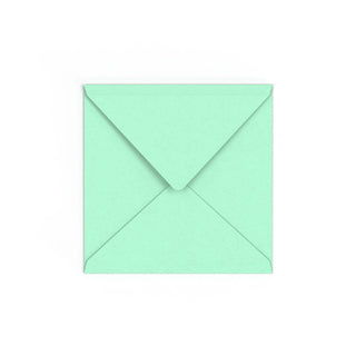 Jade groene envelop 155x155 mm