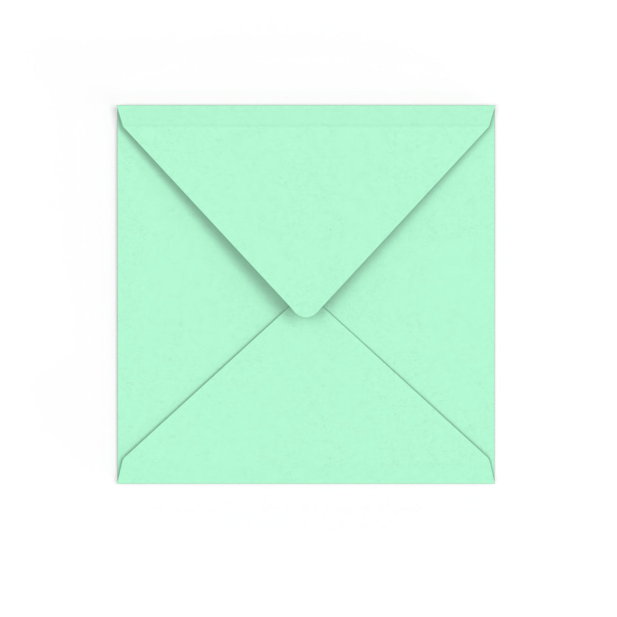 Jade groene envelop 155x155 mm