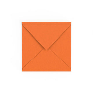 Vuur oranje envelop 155x155 mm