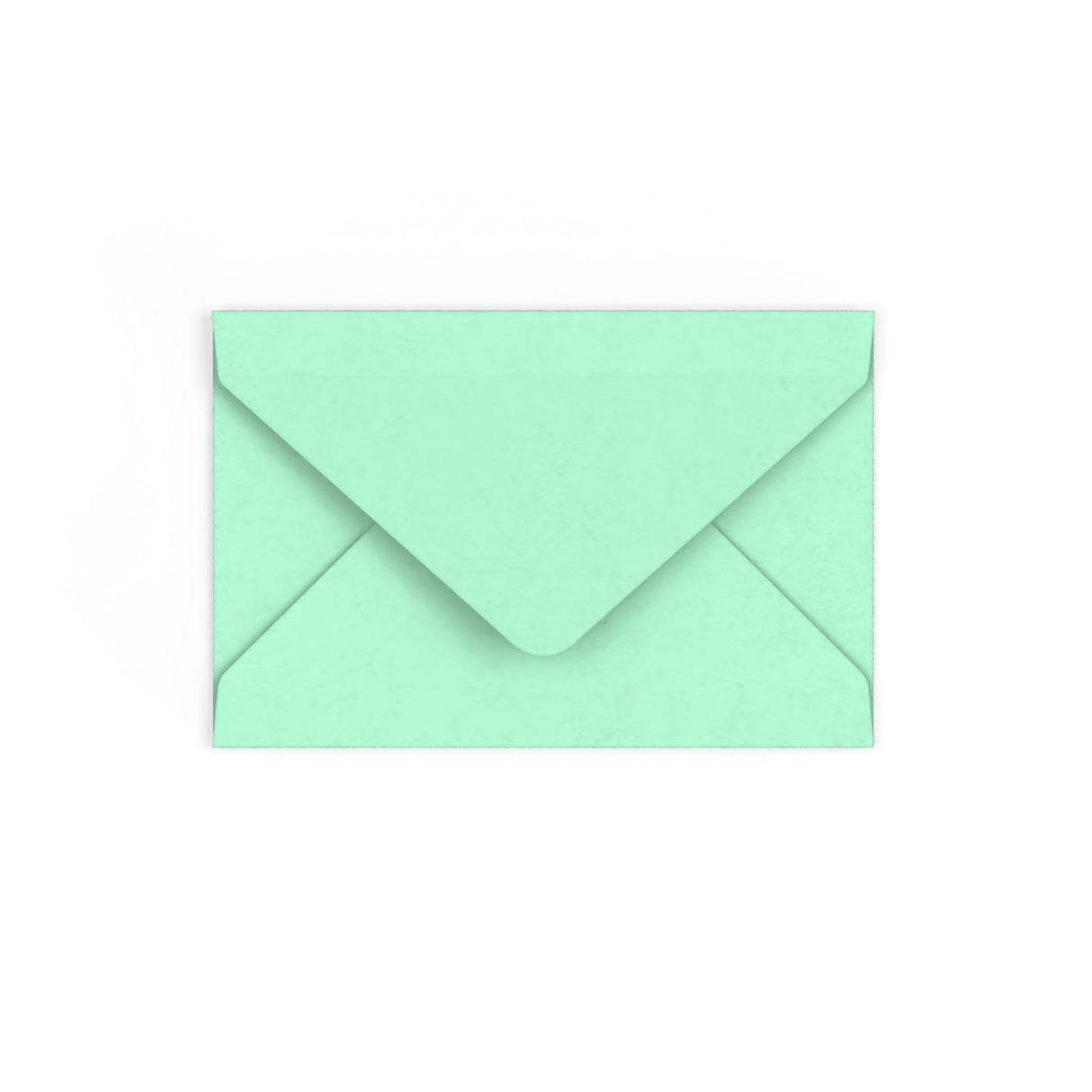Jade groene envelop 62x94 mm