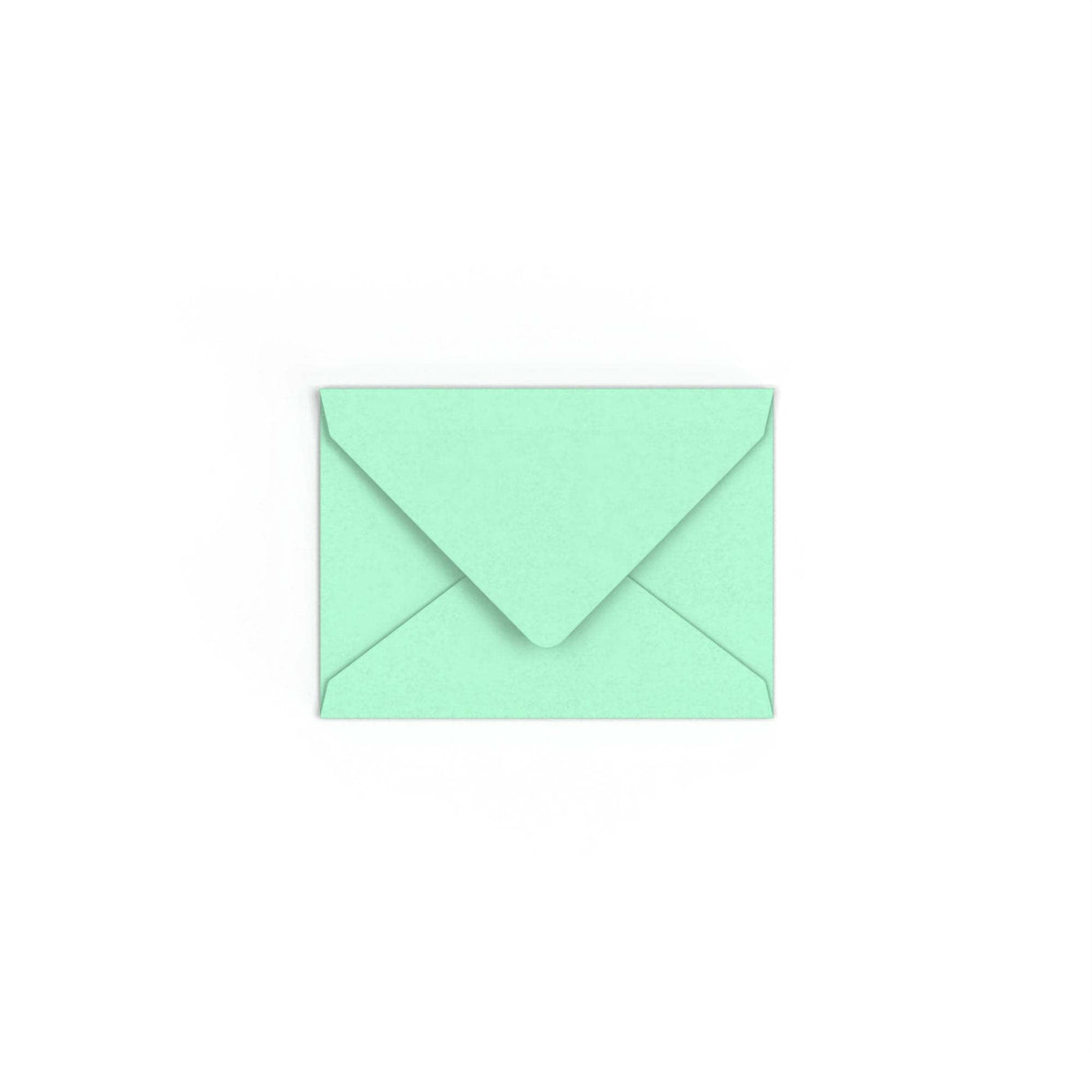 Jade groene envelop 82x113 mm (C7)