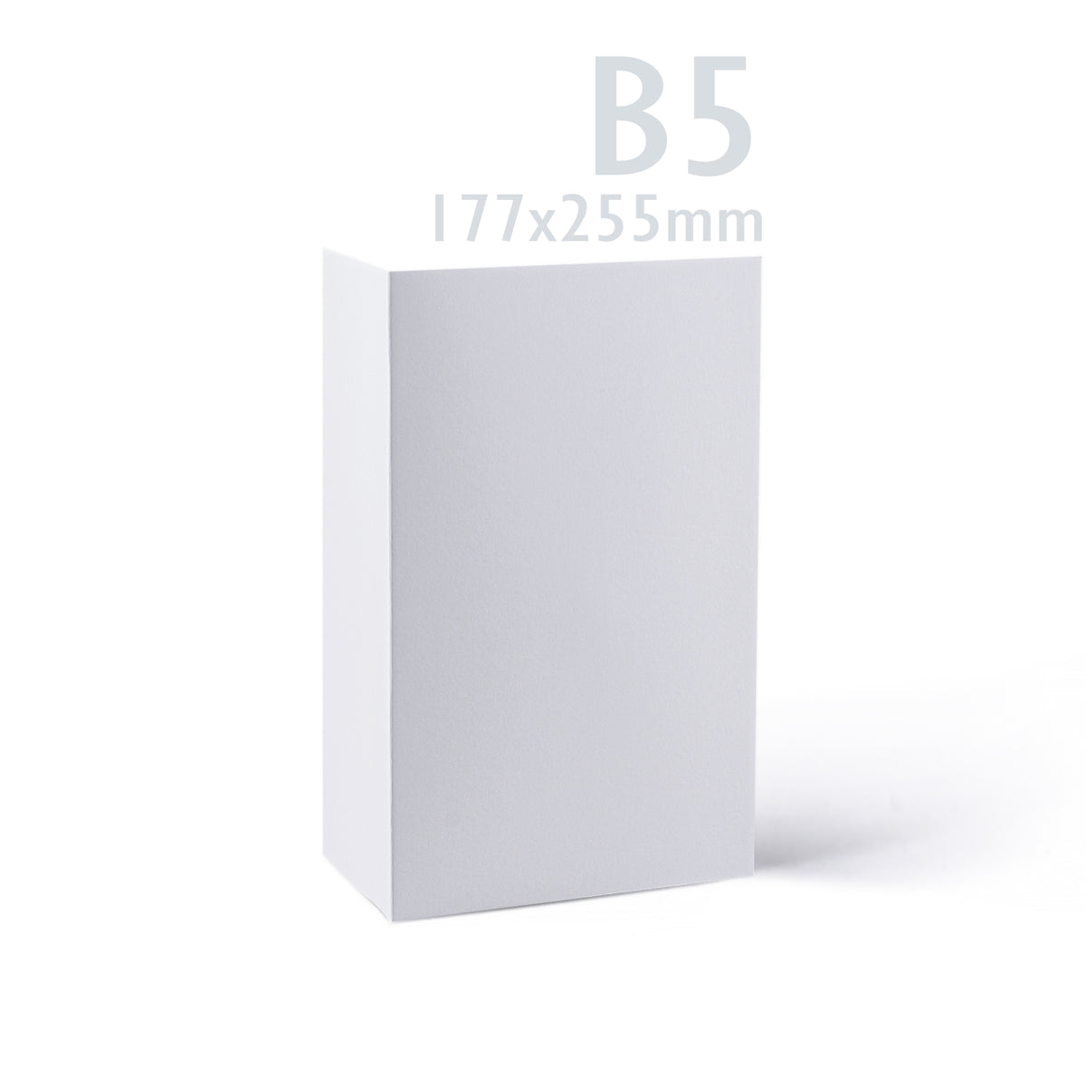 Witte gladde kaarten 300 g/m² en enveloppen 100g/m² – verpakking