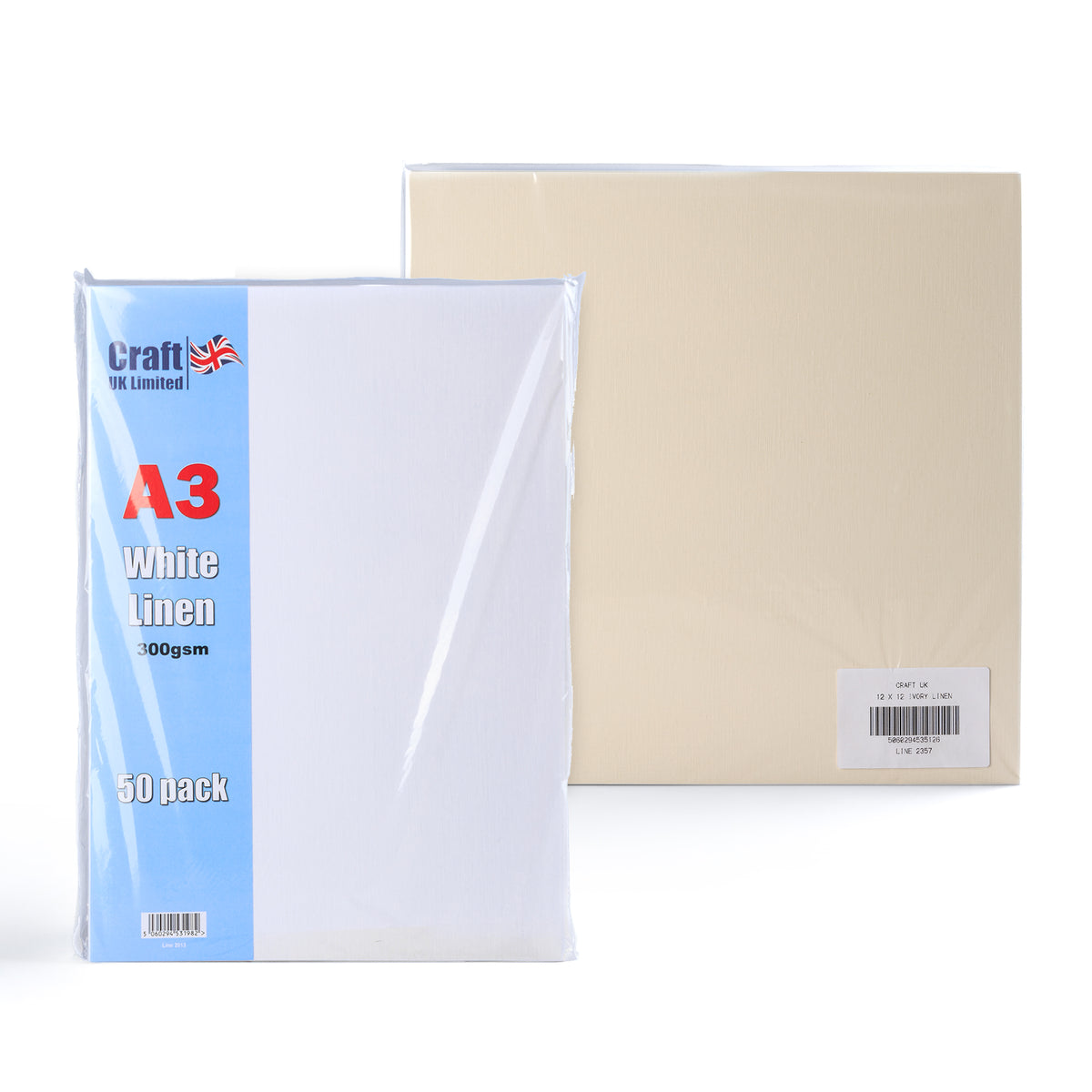 Linnen Kaart 300 g/m² Pak