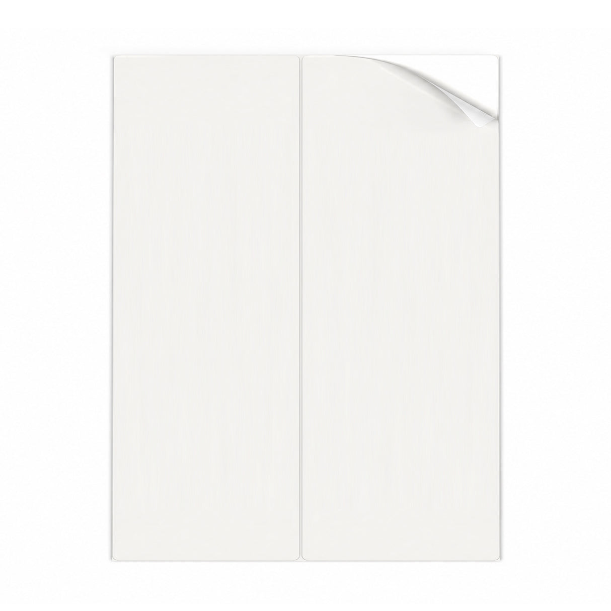 Witte etiketten pakketten XL - 100 vel