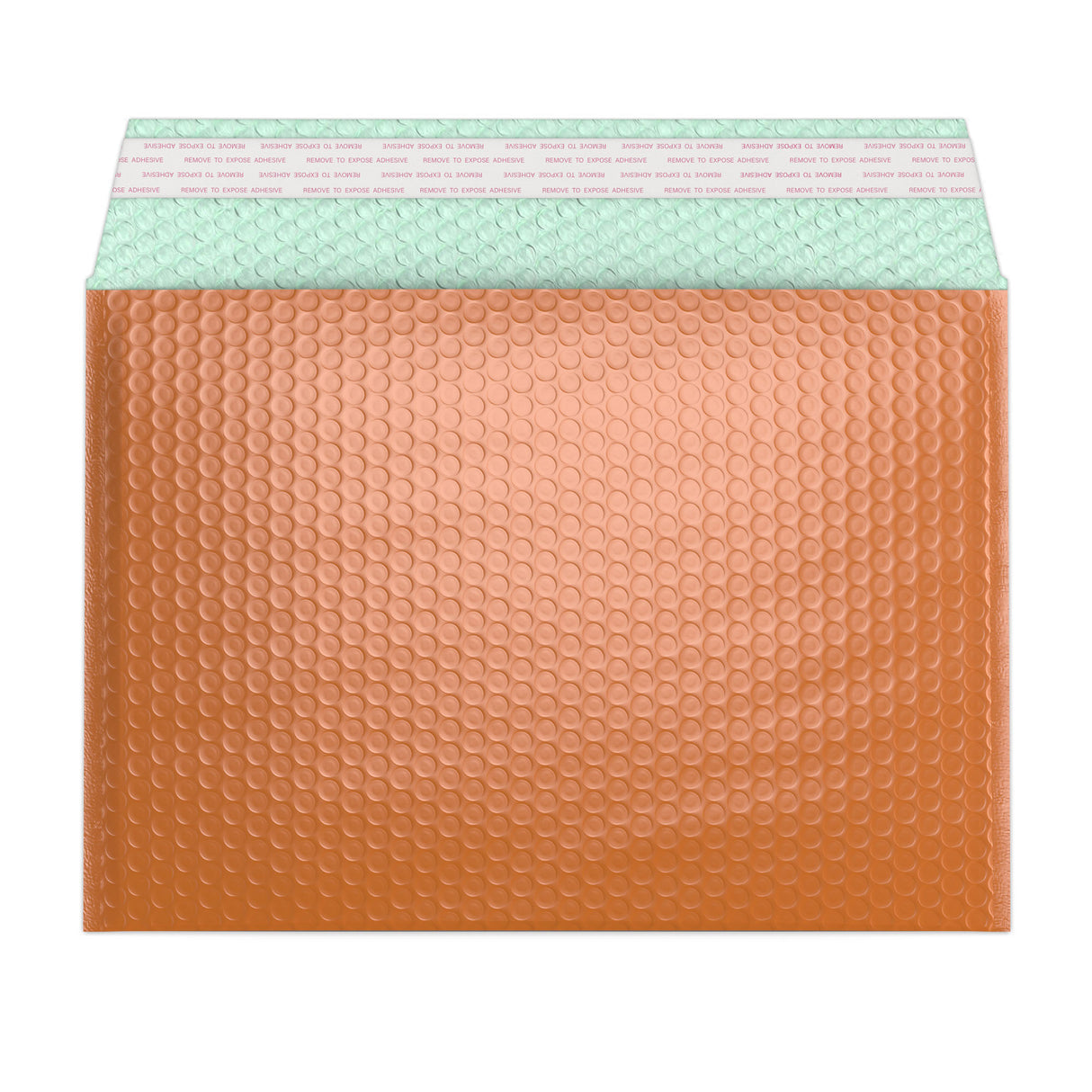 Glanzende metaalachtige luchtkussen enveloppen