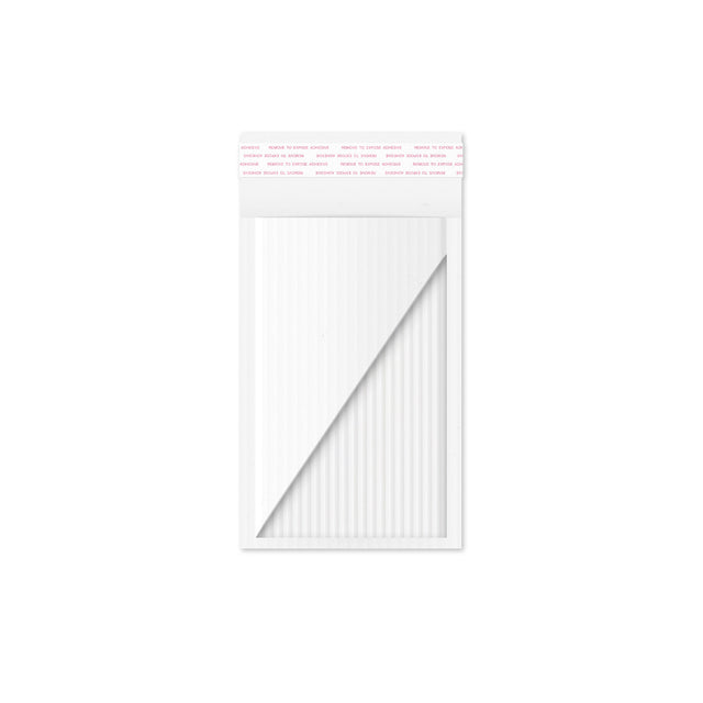 Corrugated Bag Mailers White 165 x 100 mm