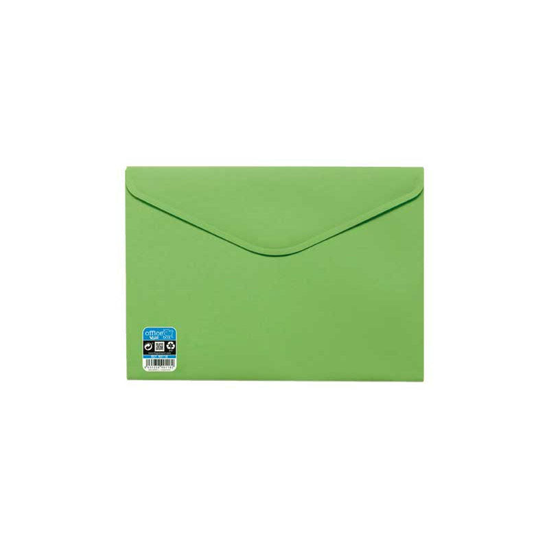 Polypropyleen enveloppen met klittenbandsluiting V-LOCK Vital Colors