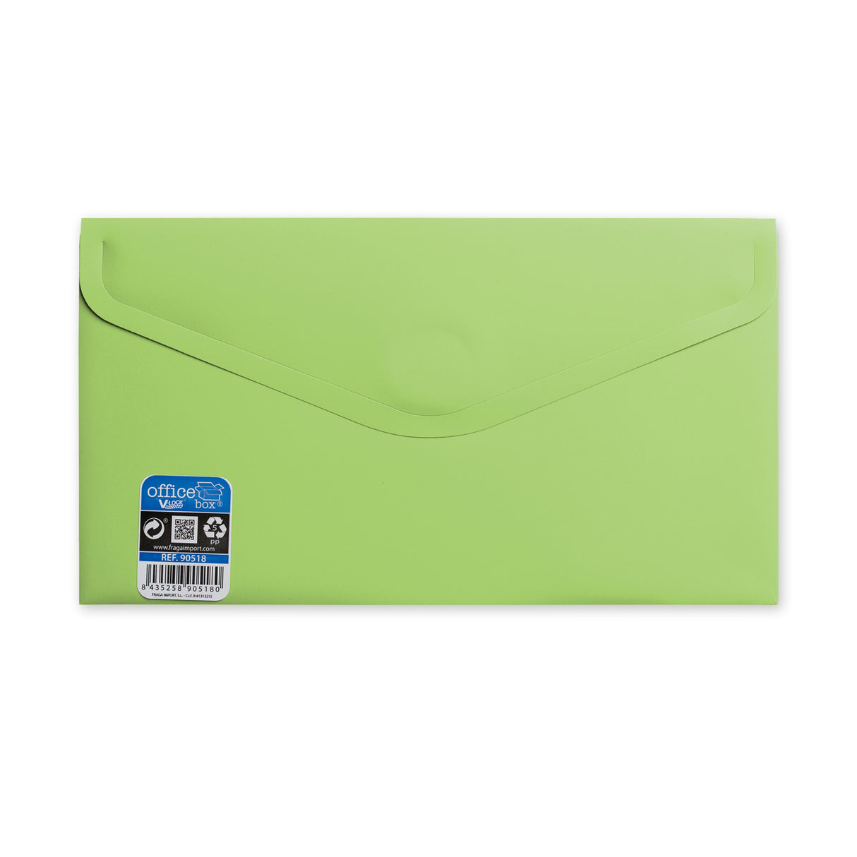 Polypropyleen enveloppen met klittenbandsluiting V-LOCK Vital Colors