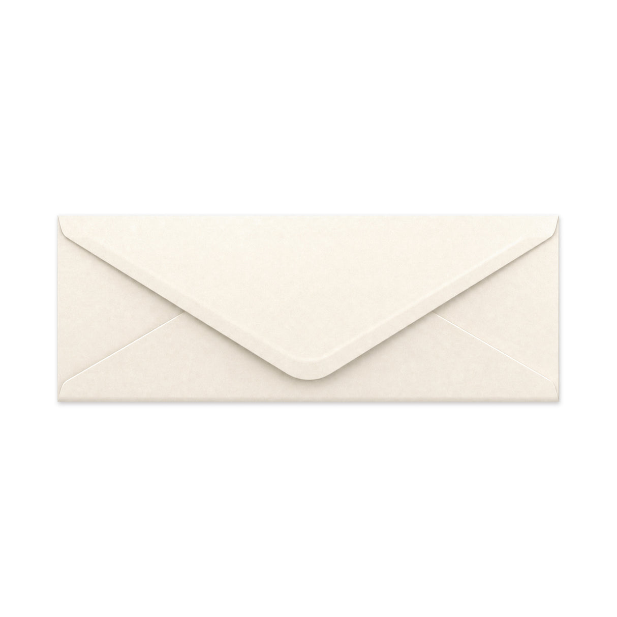 Oesterkleurige envelop - Punt Flap 80x215 mm