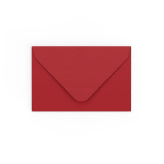 65x94 mm Donkerrood Envelop