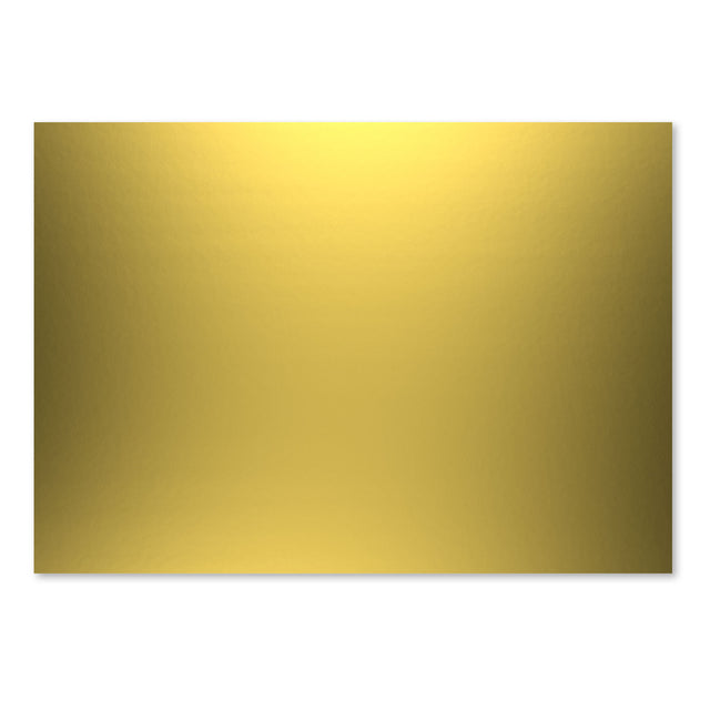 Metallic Finish Card Gold 210 x 297 mm (A4)