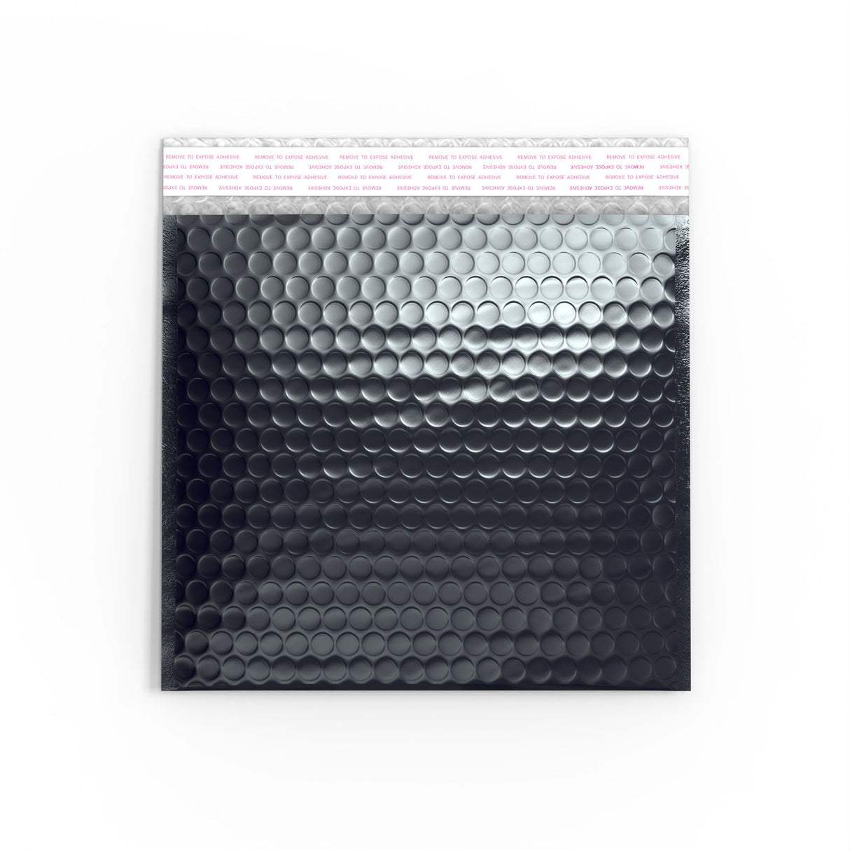 Glanzende metaalachtige luchtkussen enveloppen