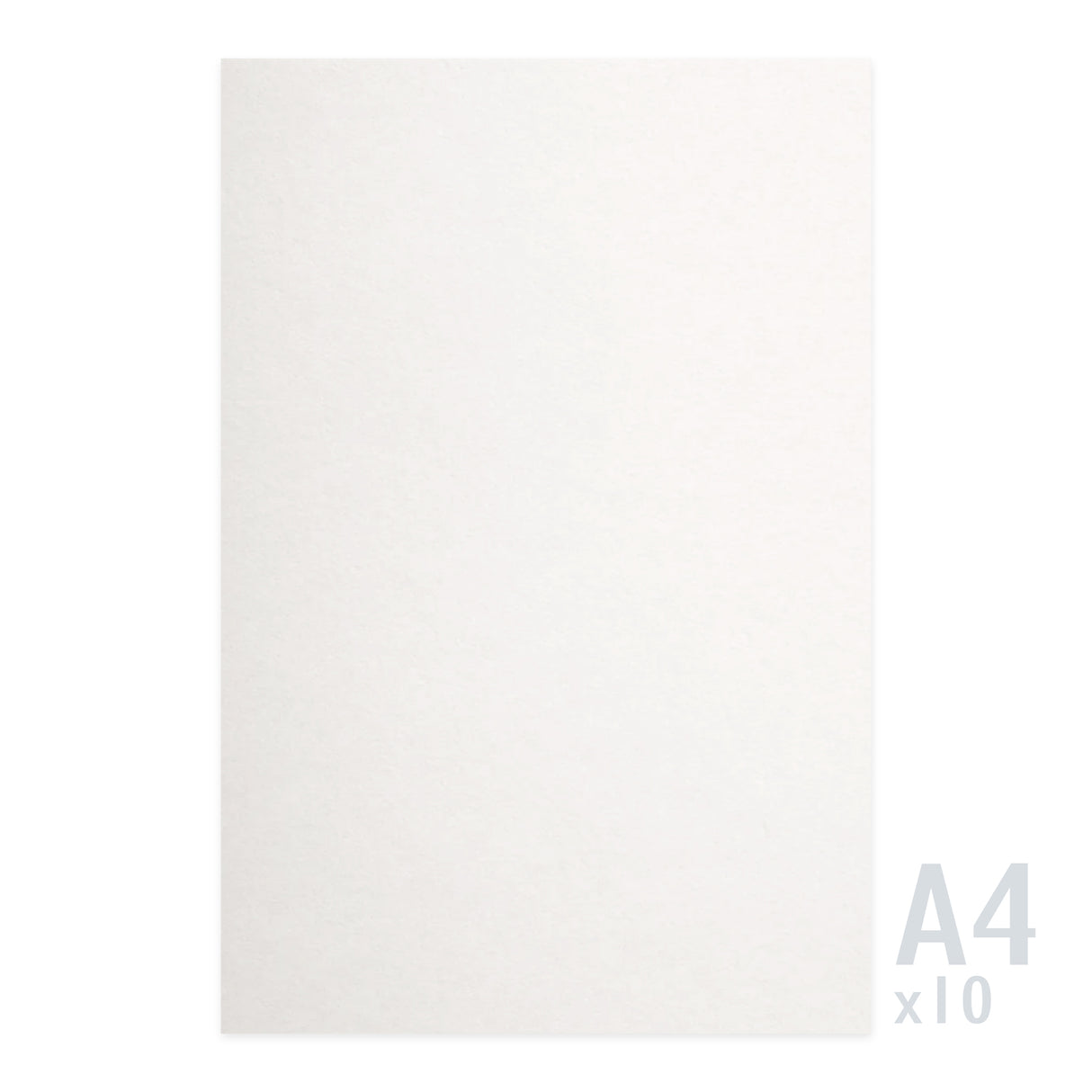 Wit papier 360g/m² - 10 A4 vel