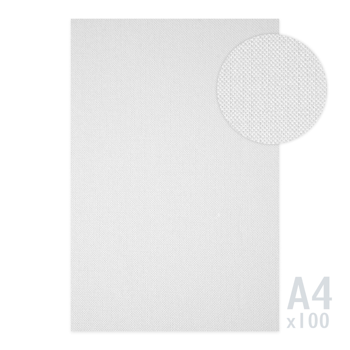 Wit geribd papier 185g/m²