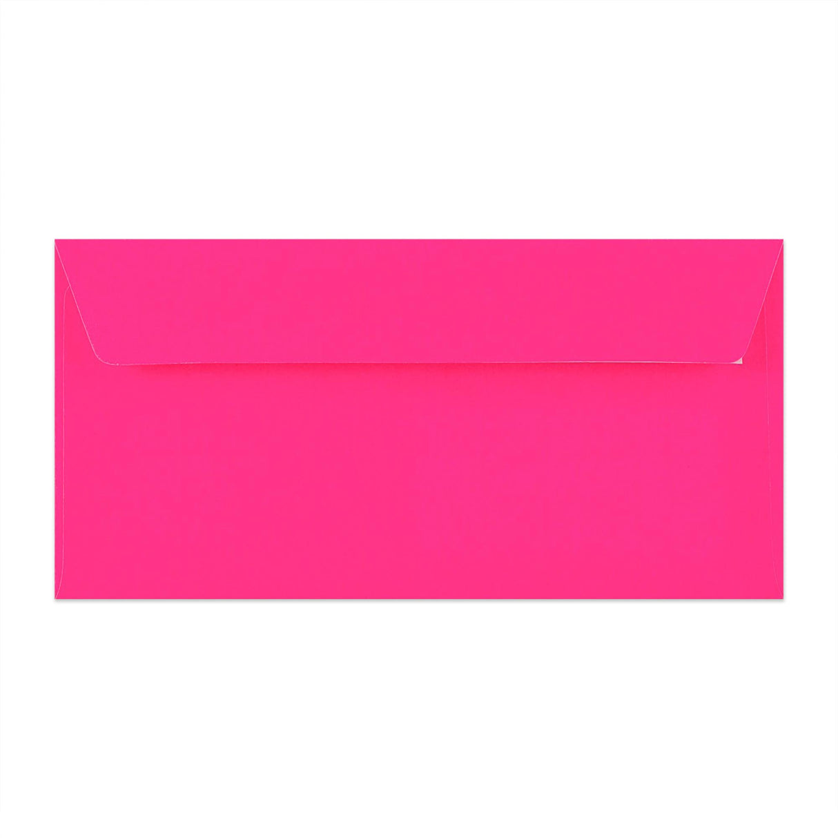 110x220 mm (DL) Neon Roze Envelop met Venster