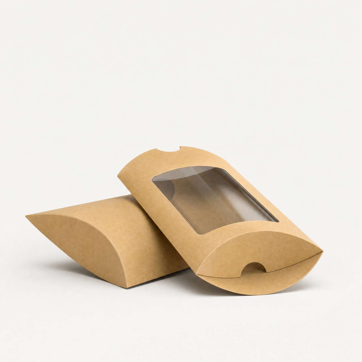 Kraftpapier gondeldoosjes met venster