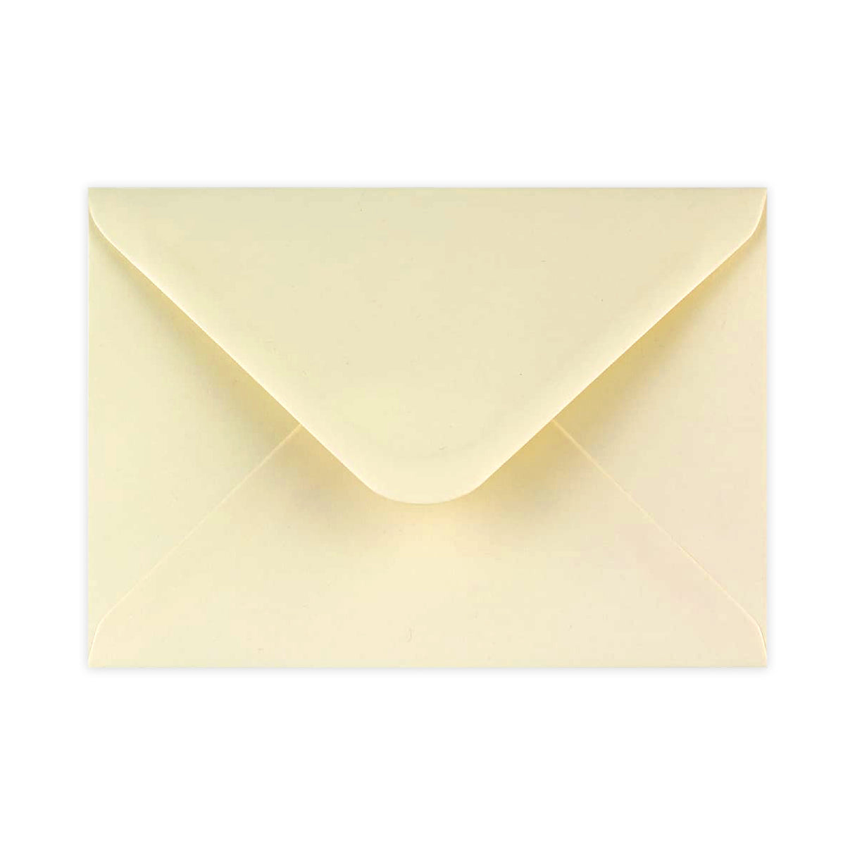 133x184 mm Ivoor Geweven Envelop
