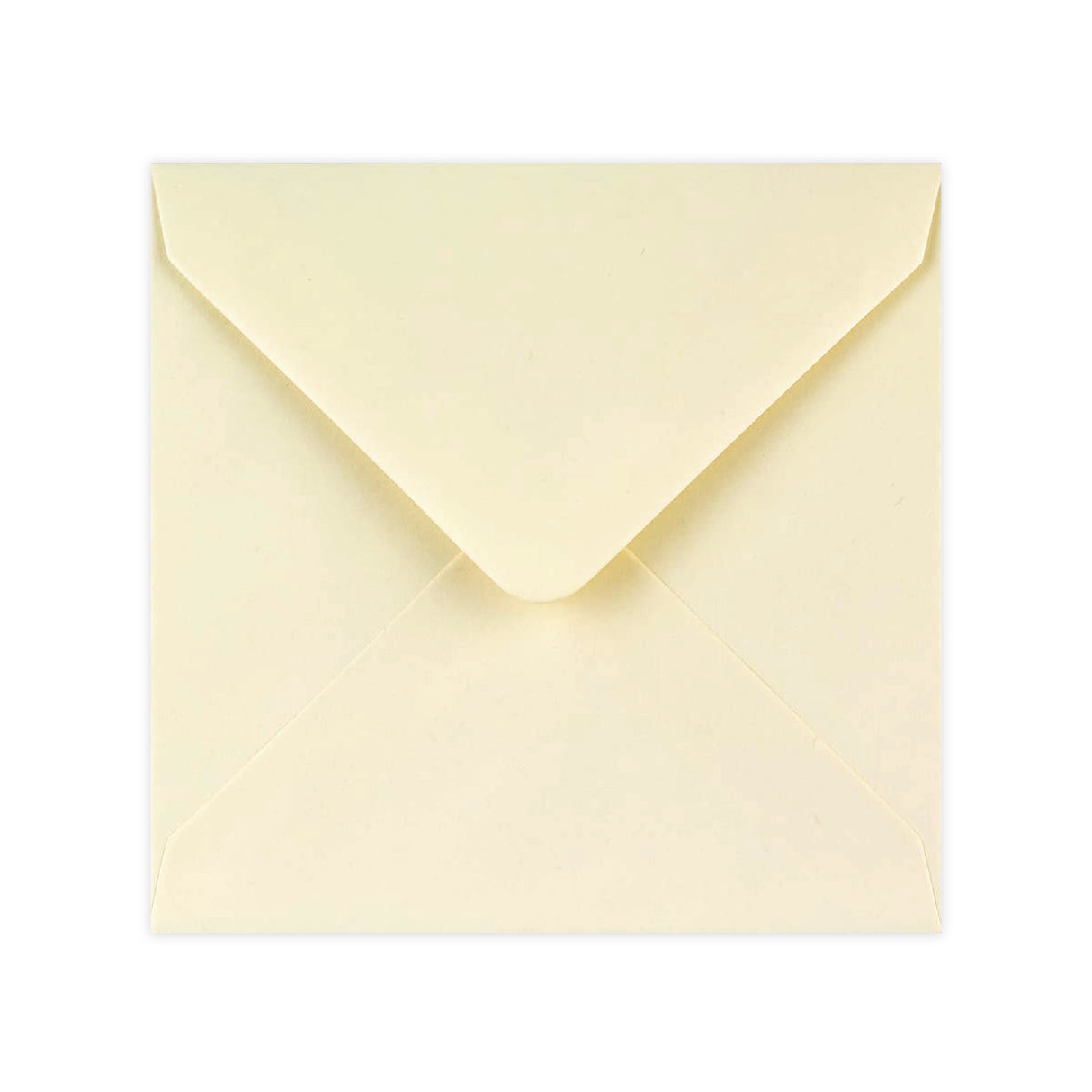 140x140 mm Ivoor Geweven Envelop