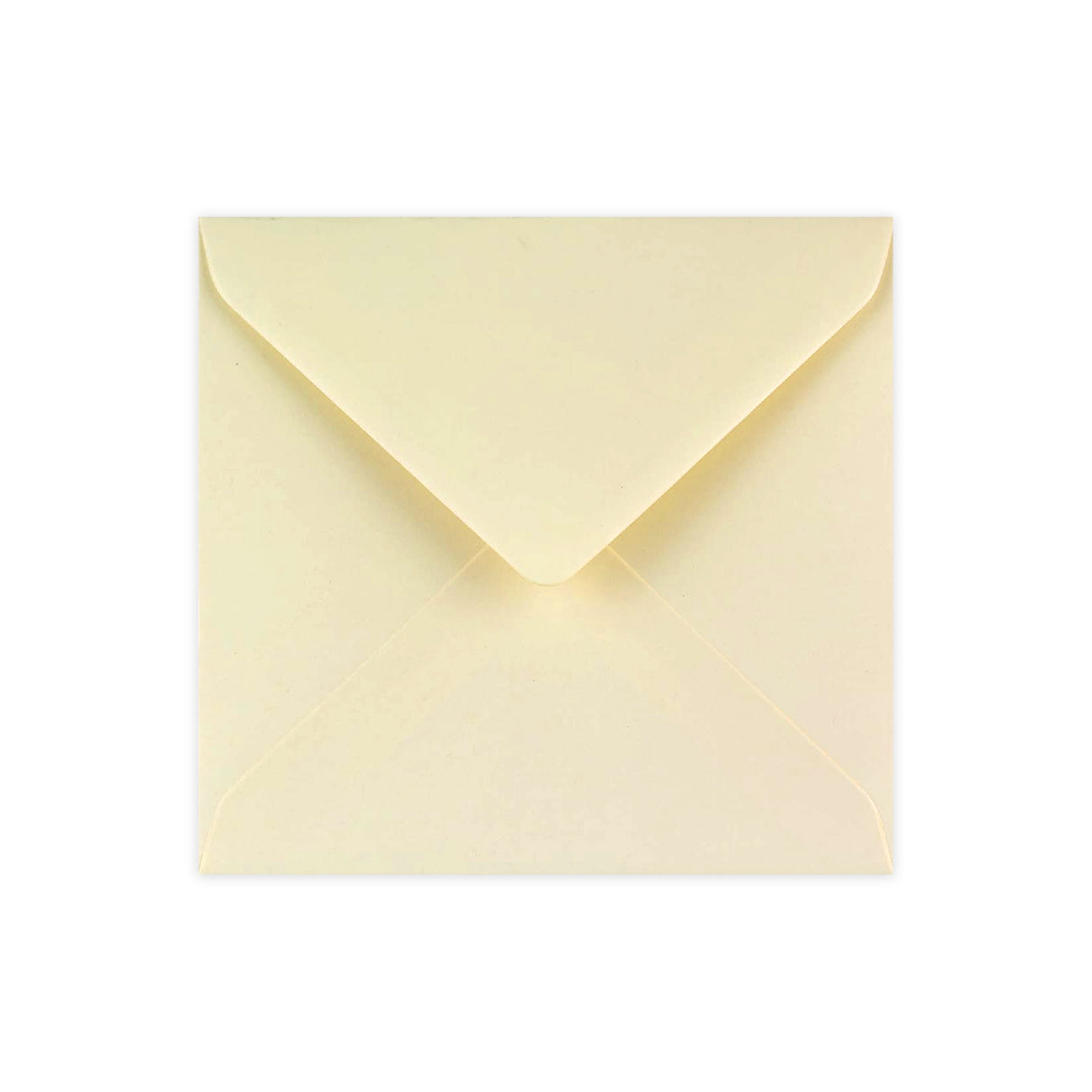 155x155 mm Ivoor Geweven Envelop