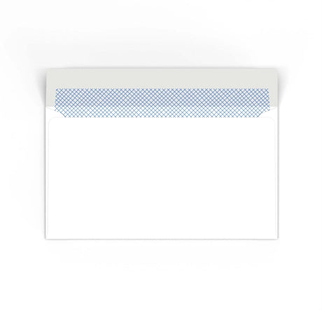 89x152 mm Witte Envelop