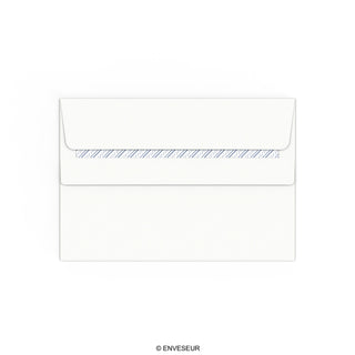 114x162 mm (C6) Witte Envelop