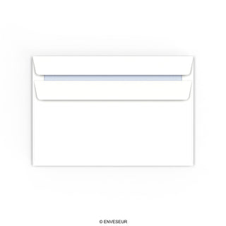 114x162 mm (C6) Witte Envelop