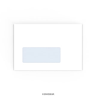 114x162 mm (C6) Witte Envelop