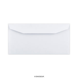 114x229 mm Witte Envelop