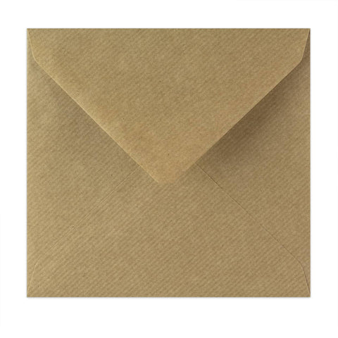 Geribde kraft envelop 155x155 mm
