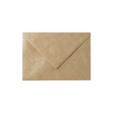 162x229 mm (C5) Bruin Geribbelde Envelop