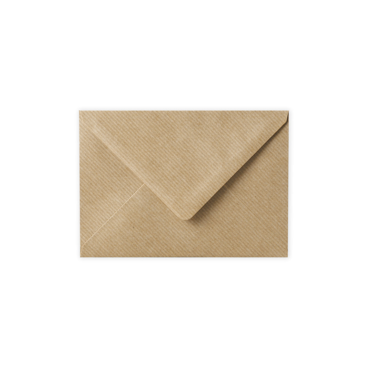 114x162 mm (C6) Bruin Geribbelde Envelop
