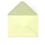 Ivoorkleurig Kuvert met Hamerslagmotief 125 x 175 mm