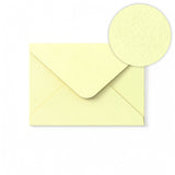 Ivoorkleurig Kuvert met Hamerslagmotief 133x184 mm