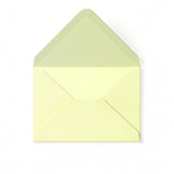 Ivoorkleurig Kuvert met Hamerslagmotief 65x94 mm