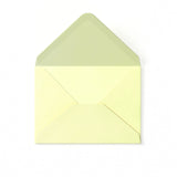 Ivoorkleurig Kuvert met Hamerslagmotief 82x113 mm