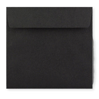 155x155 mm Zwarte Envelop