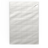 Rechthoekige zelfklevende etiketten