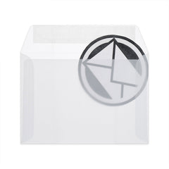Coloured Translucent Envelopes White 114 x 162 mm (C6)