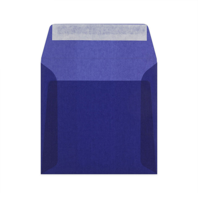 Translucent Envelopes Dark Blue 160 x 160 mm
