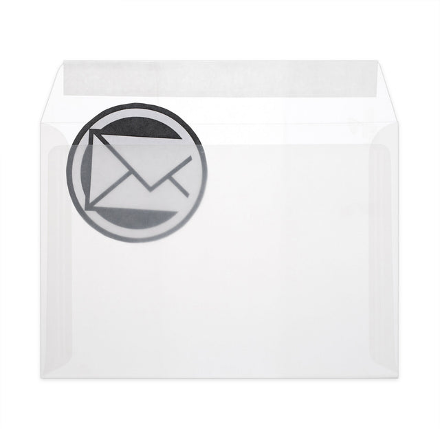 Translucent Envelopes Clear 162 x 229 mm (C5)