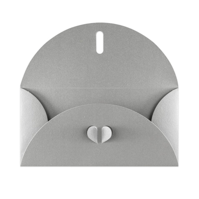 Butterfly Envelopes Silver 110 x 220 mm (DL)