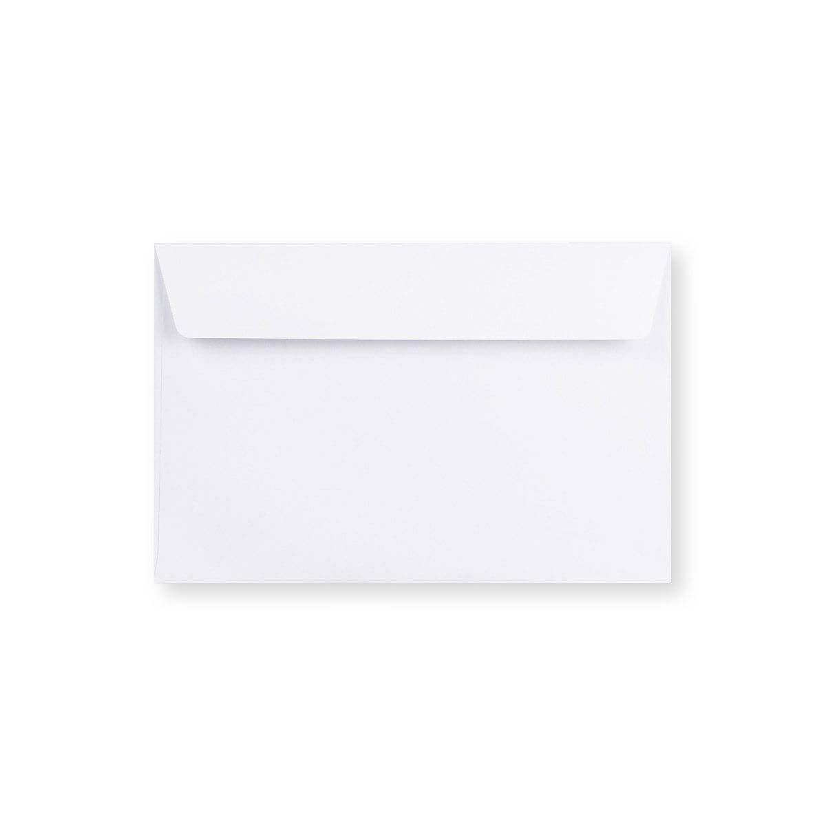 121x184 mm Witte Envelop