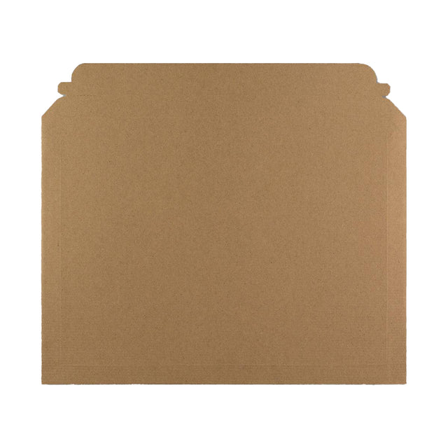 Manila Brown Peel & Seal Rigid Board Mailers Envelope (248 x 345mm)